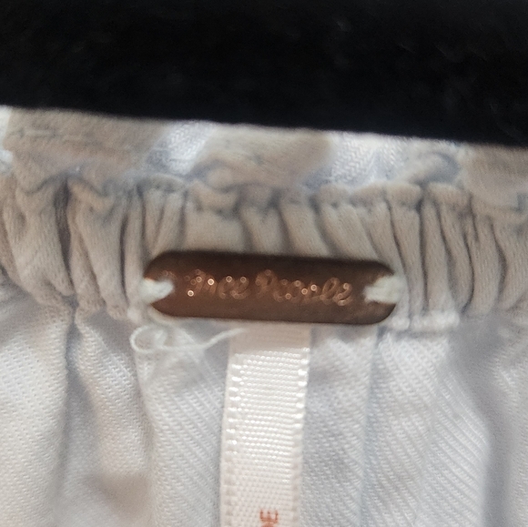 Free People Off The Shoulder Fleur De Jour Embroidered Mini Dress Women's Size S - Picture 2 of 8